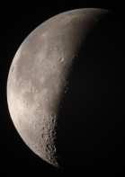 Lunar Image by Hal Mueller Moon Oct 15, 2006 6:14 am Hamilton ON Canada