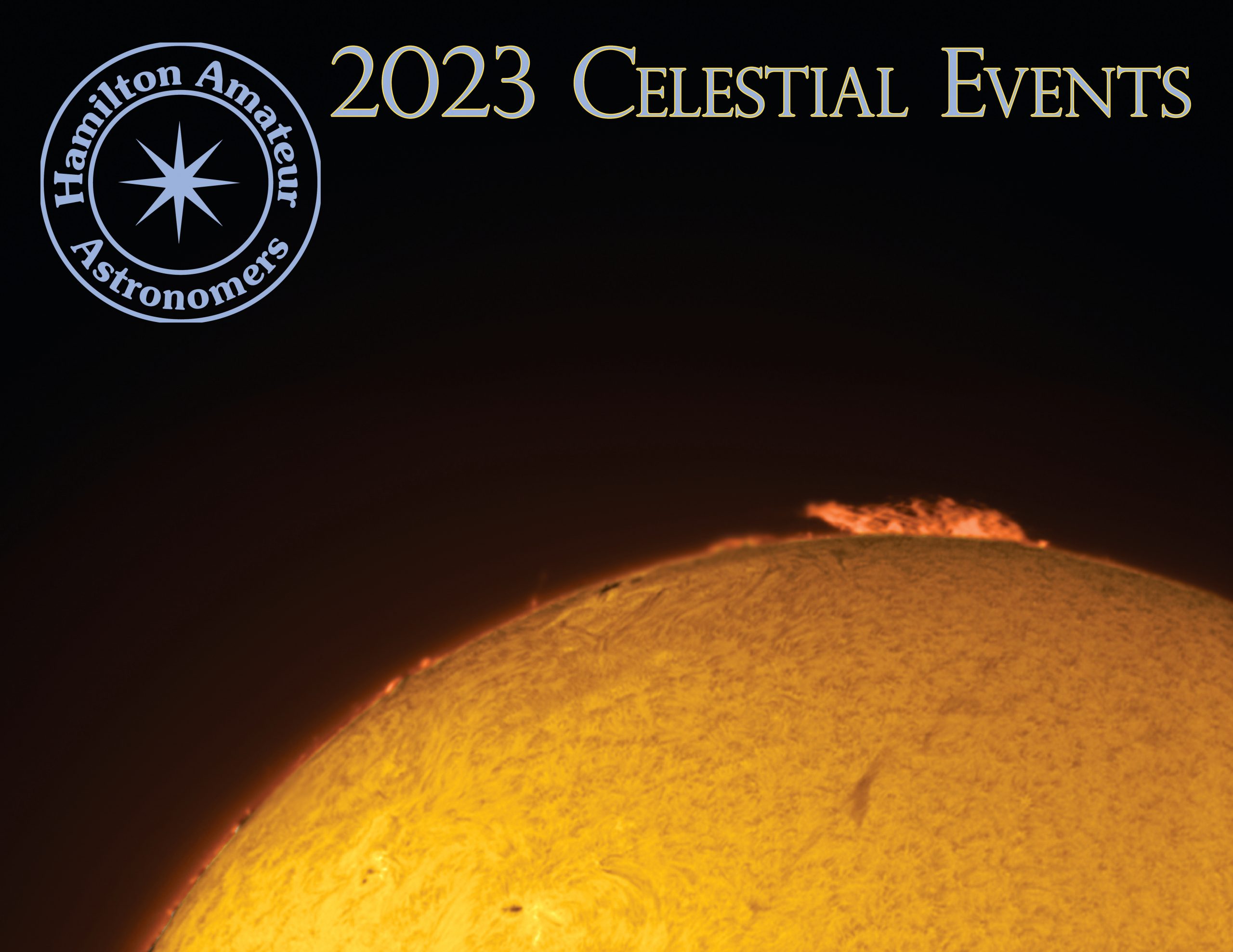 2023 Celestial Events Calendar Hamilton Amateur AstronomersHamilton